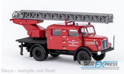 Brekina 71772 IFA S 4000-1 Doka DL25 "Werkfeuerwehr Buna"