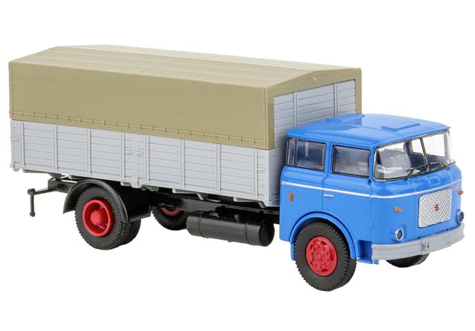 Brekina 71864 LIAZ 706, blau/grau, 1969
