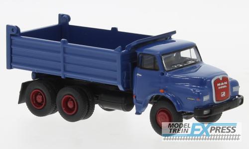 Brekina 78100 MAN 26.280 DHAK blau, schwarz, 1972,