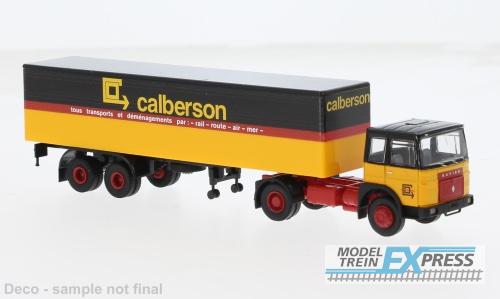 Brekina 78155 Saviem SM300 Koffersattelzug "Calberson"