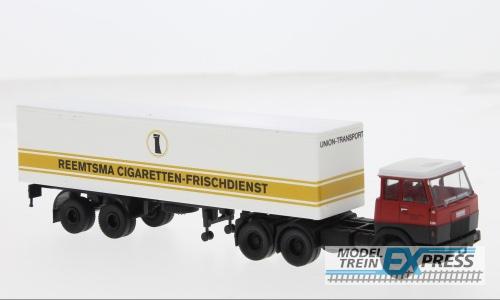 Brekina 82252 Henschel F221S Koffer-Sattelzug "Reemtsma" der Union