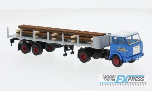 Brekina 82264 Henschel F161 Rungen-SZ der "G&G" mit Ladegut
