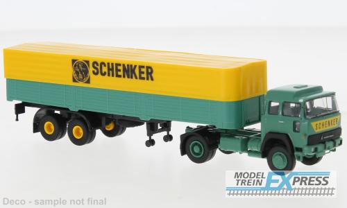 Brekina 83253 Magirus 310 D 16 PP-Sattelzug 1974, Schenker,