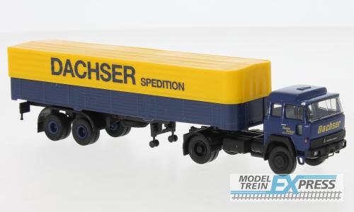 Brekina 83254 Magirus 310 D 16 PP-Sattelzug 1974, Dachser Spedition ,