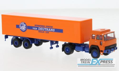 Brekina 83260 Magirus 310 D 16 Koffer-SZ 1974, Deutrans,