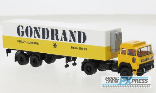 Brekina 83285 Magirus 310 D 16 Kühlkoffer-SZ 1974, Gondrand,