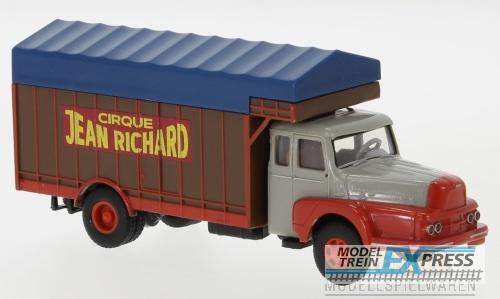 Brekina 85510 Unic ZU 122 Izoard Koffer-LKW 1957, Cirque Richard,