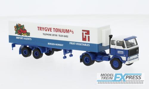 Brekina 85679 Volvo F 89 Koffer-SZ 1972, Langtransport - Trigve Tonjum,