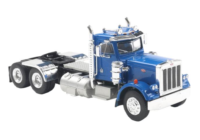 Brekina 85720 Peterbilt 359 kurze Sattelzugmaschine, blau
