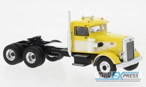Brekina 85753MCW Peterbilt 281 hellgelb, weiss, 1955,