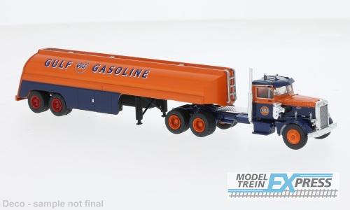 Brekina 85763 Peterbilt 281 tanker "Gulf"