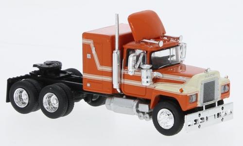 Brekina 85805 Mack RS 700, dunkelorange/hellbeige, 1966