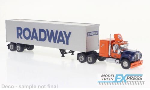 Brekina 85813 Mack RS700 Koffersattel "Roadway"