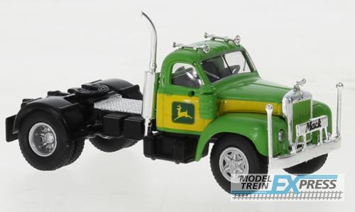 Brekina 85979 Mack B 61 grün, 1953, John Deere ,