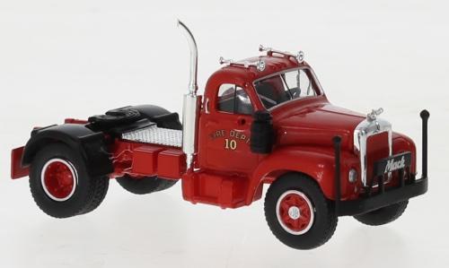 Brekina 85981 Mack B 61, rot, 1953, Fire Dept.