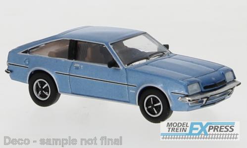 Brekina 870100 Opel Manta B CC metallic blau, 1978,