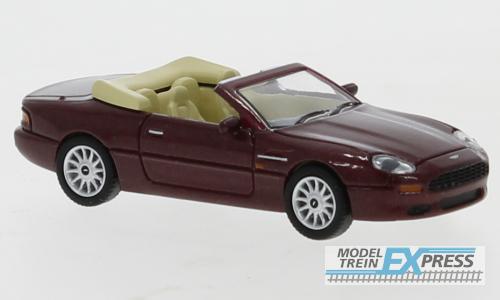 Brekina 870146 Aston Martin DB7 Volante metallic dunkelrot, 1994,