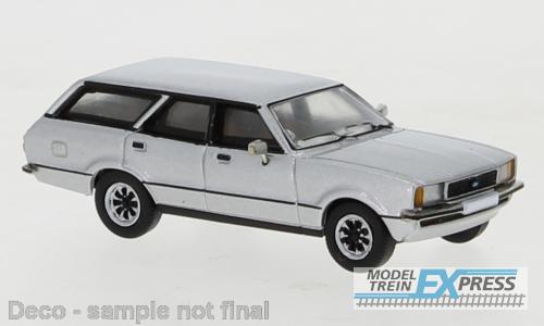 Brekina 870154 Ford Taunus (TC2) Turnier silber, 1976,