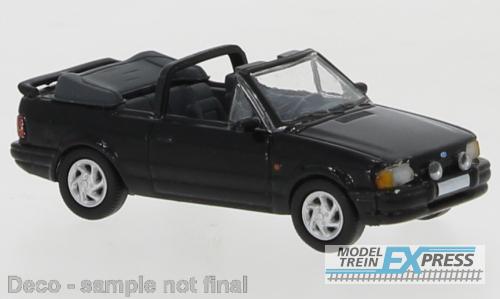 Brekina 870159 Ford Escort IV Cabriolet schwarz, 1986,
