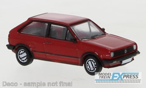 Brekina 870200 VW Polo II Coupe rot, 1985,