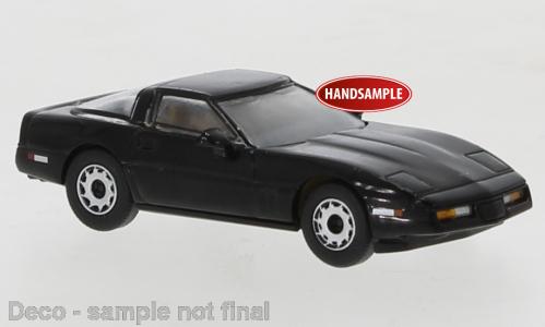 Brekina 870317 Chevrolet Corvette C4, schwarz, 1984
