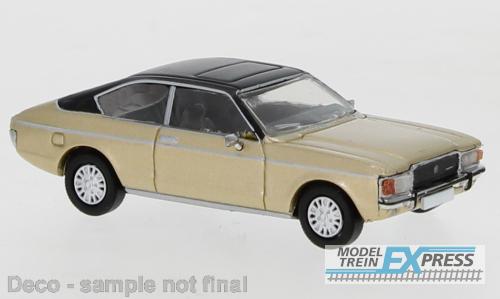 Brekina 870337 Ford Granada MK I Coupe gold, matt schwarz, 1974,