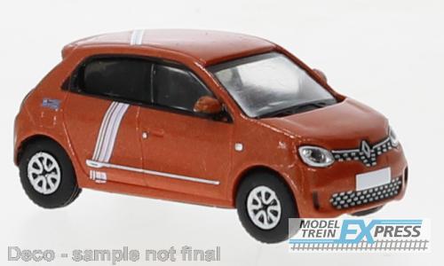 Brekina 870368 Renault Twingo III metallic orange, 2019,