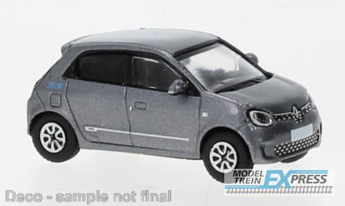 Brekina 870369 Renault Twingo III metallic dunkelgrau, 2019,