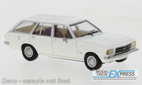 Brekina 870402 Opel Rekord D Caravan weiss, 1972,