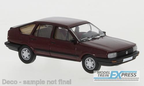 Brekina 870409 VW Passat B2 dunkelrot, 1985,
