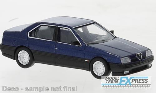 Brekina 870435 Alfa Romeo 164  metallic dunkelblau, 1987,