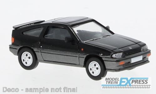 Brekina 870471 Honda CRX 1983, schwarz/grau metallic
