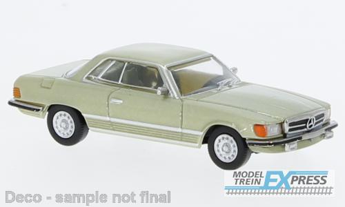 Brekina 870477 Mercedes SLC (C107) metallic hellgrün, 1971,