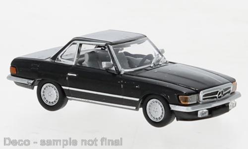 Brekina 870482 Mercedes SL (R107), schwarz, 1971