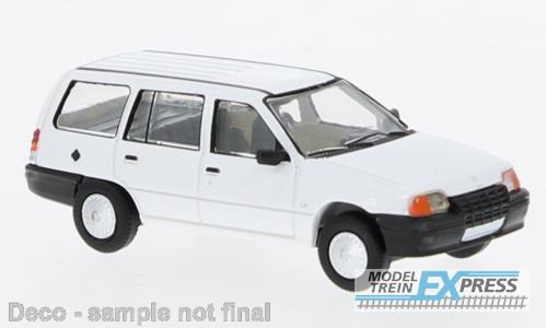 Brekina 870496 Opel Kadett E Caravan 1985, weiss