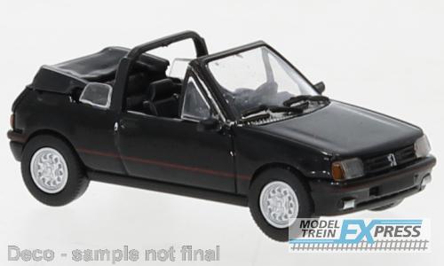 Brekina 870503 Peugeot 205 Cabriolet schwarz, 1986,