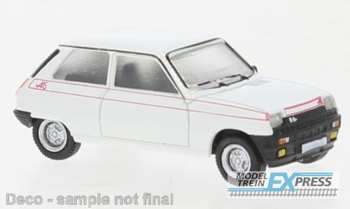 Brekina 870511 Renault 5 Alpine weiss, 1980,