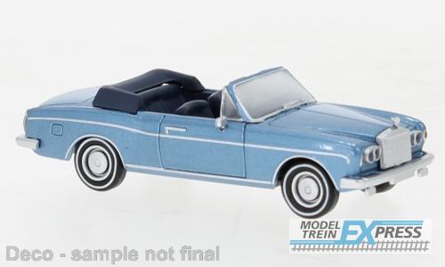 Brekina 870513 Rolls Royce Corniche metallic blau, 1971,