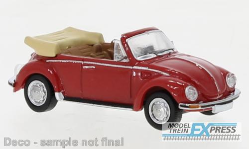 Brekina 870516 VW Käfer 1303 Cabriolet rot, 1979,