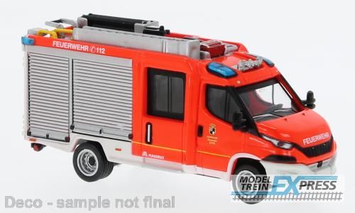 Brekina 870548 Iveco Magirus Daily MLF 2021, Feuerwehr Roth,
