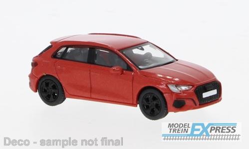 Brekina 870558 Audi A3 (8Y) 2022, rot