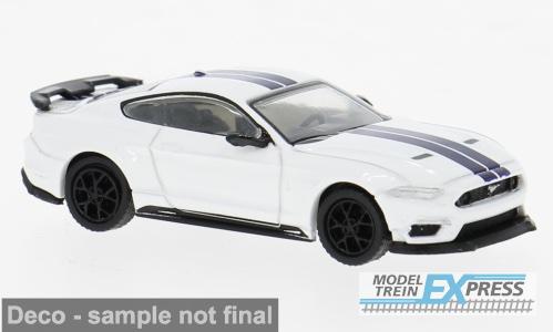 Brekina 870569 Ford Mustang VI Mach I, weiss/dunkelblau, 2020