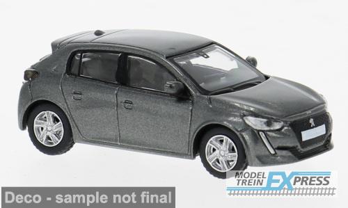 Brekina 870595 Peugeot 208 II 2019, dunkelgrau