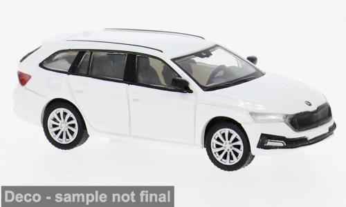 Brekina 870596 Skoda Octavia IV Combi 2019, weiss