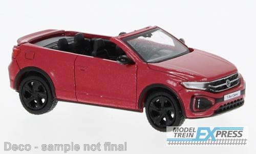 Brekina 870601 VW T-Roc Cabriolet metallic rot, 2022,