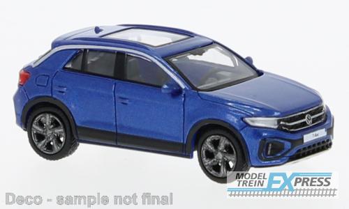Brekina 870605 VW T-Roc, metallic-dunkelblau, 2022
