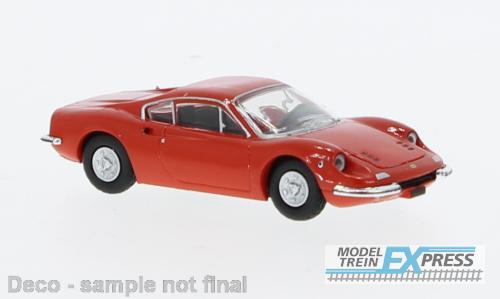 Brekina 870632 Ferrari Dino 246 GT hellrot, 1969,