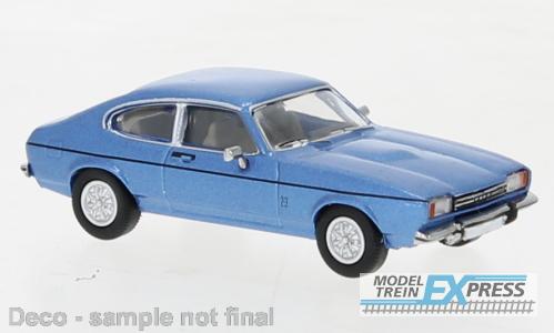 Brekina 870646 Ford Capri MK II metallic blau, 1974,