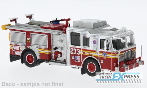 Brekina 870680 Seagrave Marauder II Engine 273 (Flushing) 2012, FDNY - Queens,