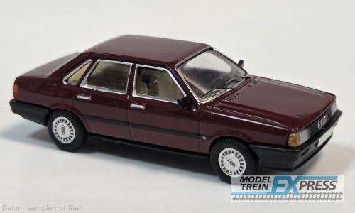 Brekina 870712 Audi 80 B2 (Typ 85), dunkelrot, 1984